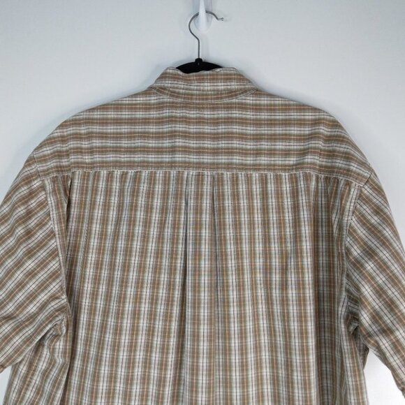 Carhartt Men’s Plaid Button Down Short Sleeve - Picture 6 of 7